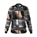 City Shoes Reversible Silk Bomber Jacket