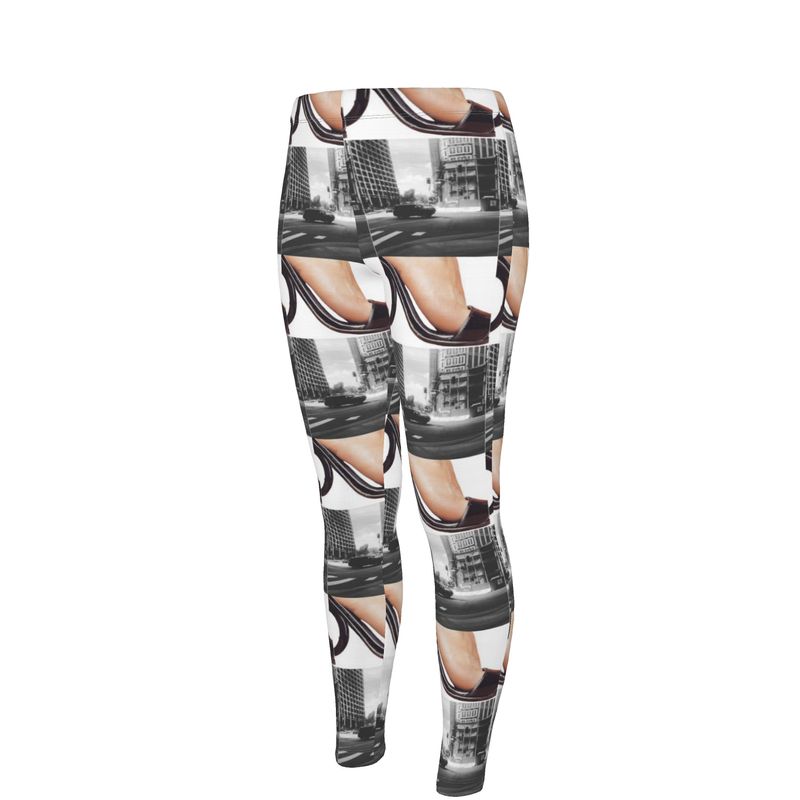 City Shoes High Waisted Leggings