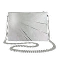 Grey Sun Shine Crossbody Bag With Chain