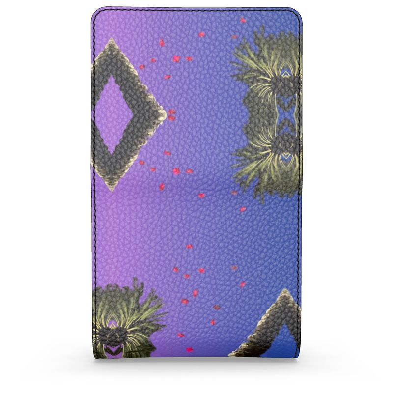 California Valentine Small Leather Foldover Purse