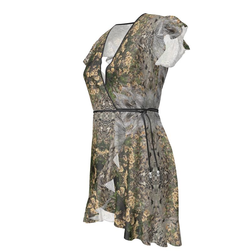 Neutral Beach Tea Dress