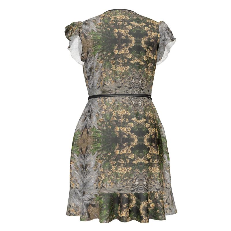 Neutral Beach Tea Dress