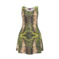 Sheer Path Skater Dress