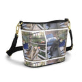 Abstract HD Penzance Large Leather Bucket Tote