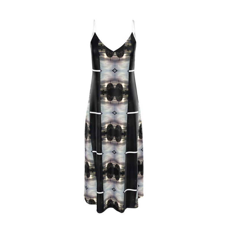 Ring Work Maxi Slip Dress