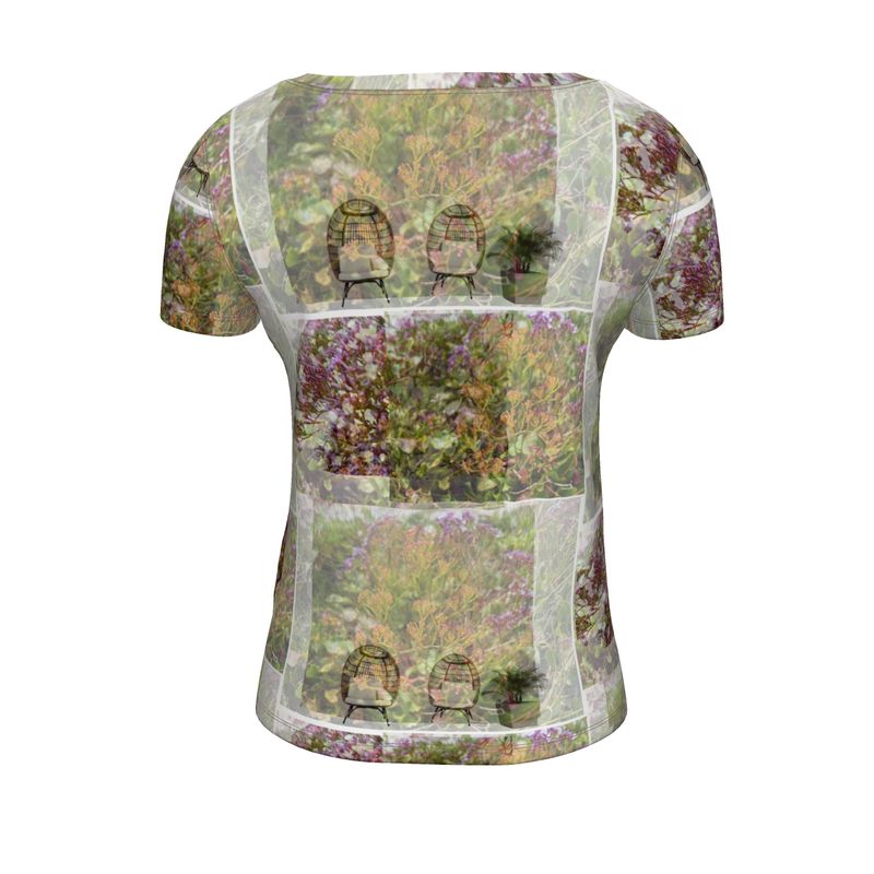 Flora Pick Scoop Neck T-Shirt