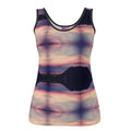 Black and Purple Mountain Tank Top