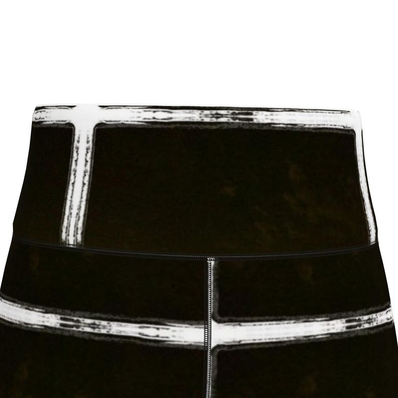 Night Checks Sports Leggings