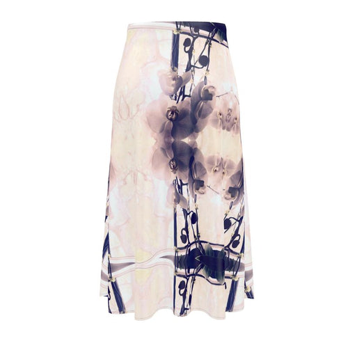 Soft Light Midi Skirt