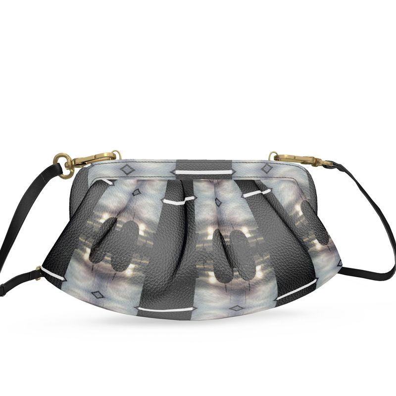 Ring Work Pleated Soft Frame Bag