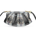 Ring Work Pleated Soft Frame Bag