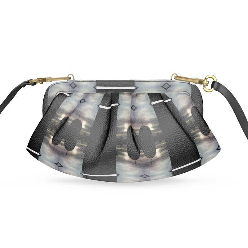 Ring Work Pleated Soft Frame Bag