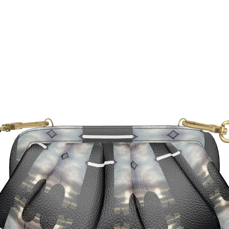 Ring Work Pleated Soft Frame Bag