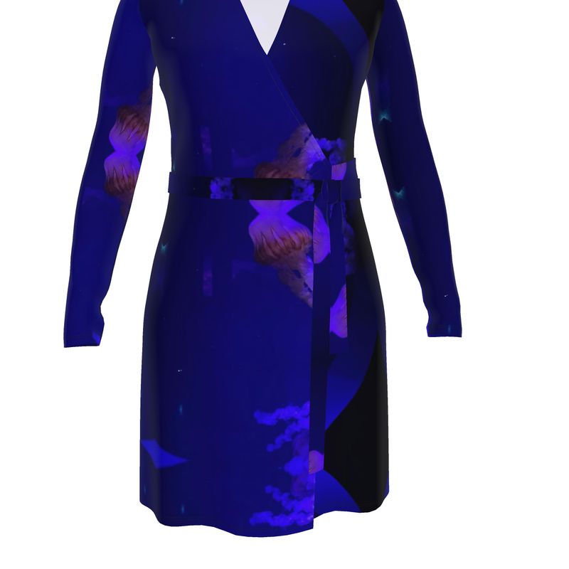 Jelly Roll Wrap Dress