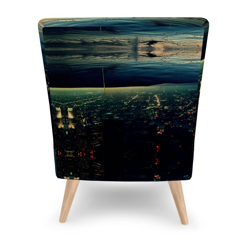Under Water City Occasional Chair