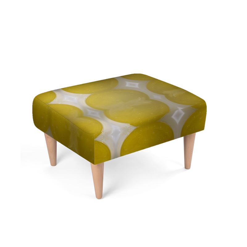 Lemon and Oil Footstool