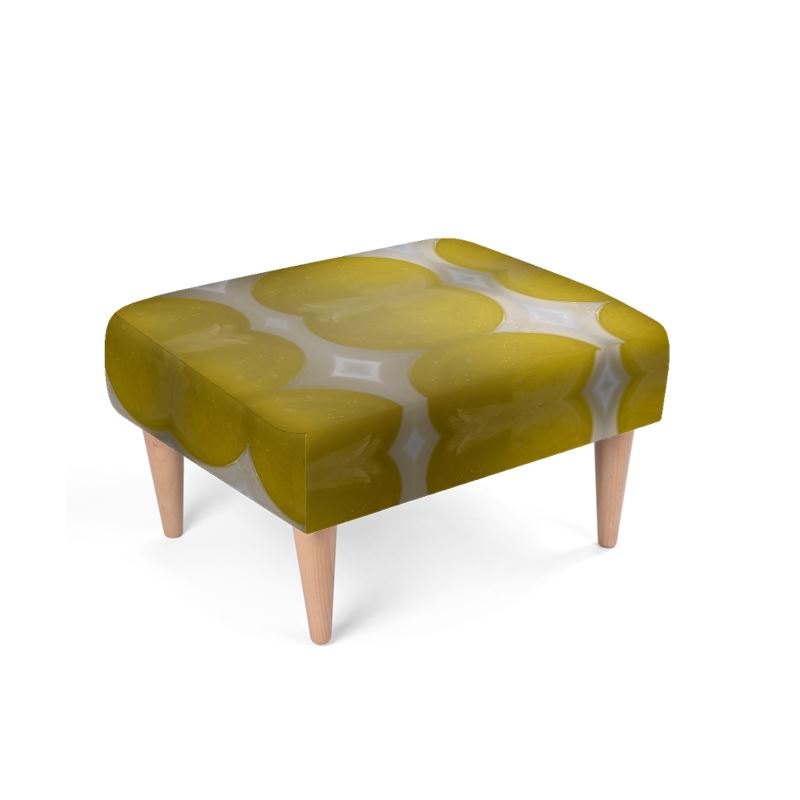 Lemon and Oil Footstool