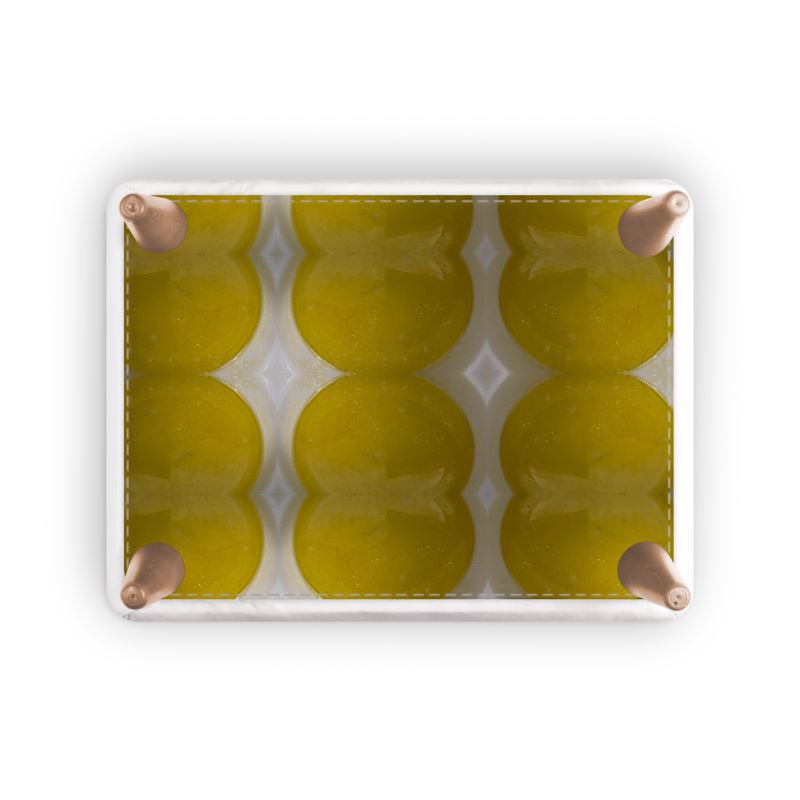 Lemon and Oil Footstool