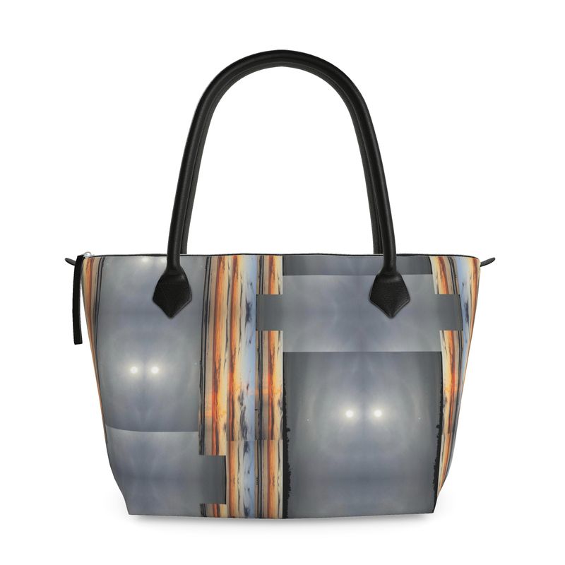 Many Suns Zip Top Handbag