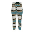 Teal Beach Sports Leggings