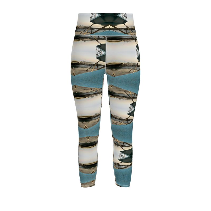 Teal Beach Sports Leggings