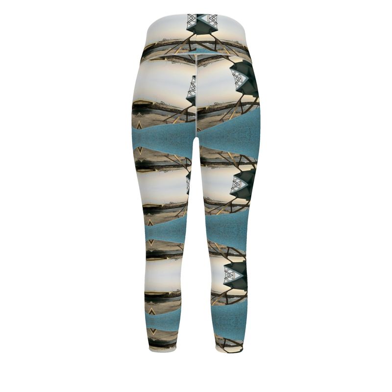 Teal Beach Sports Leggings