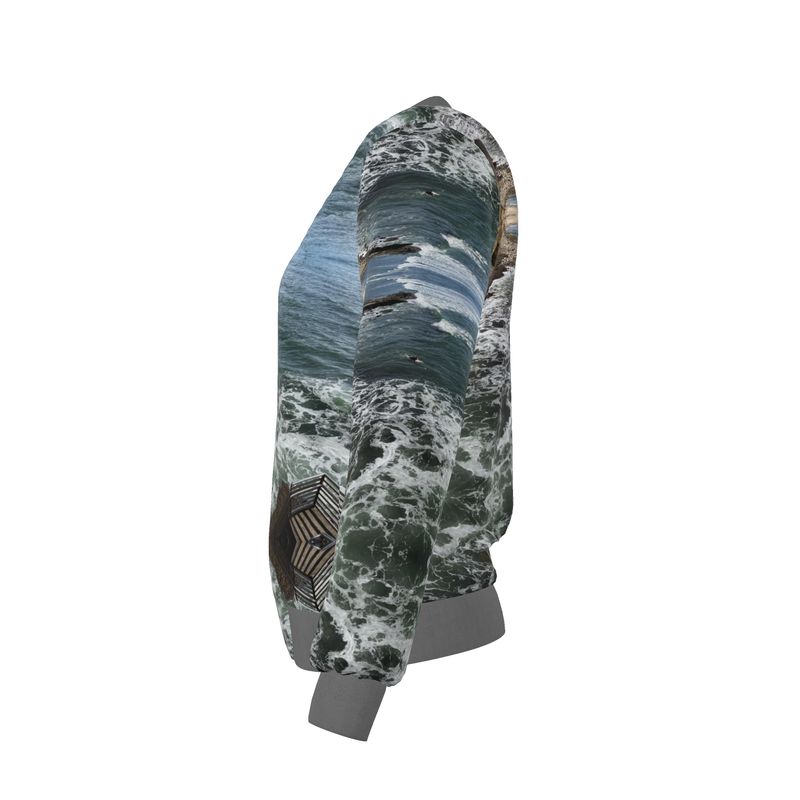 Surf City Reversible Silk Bomber Jacket