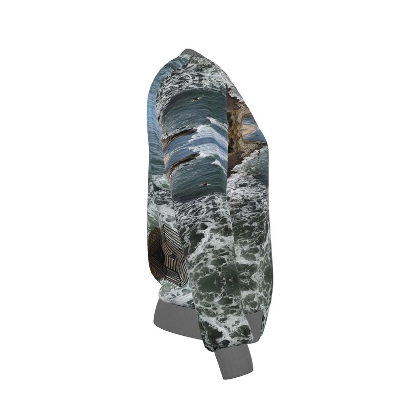 Surf City Reversible Silk Bomber Jacket