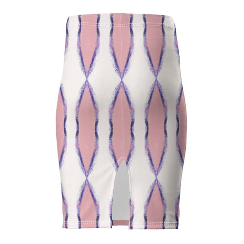 Just Enough Purple and Pink Pencil Skirt