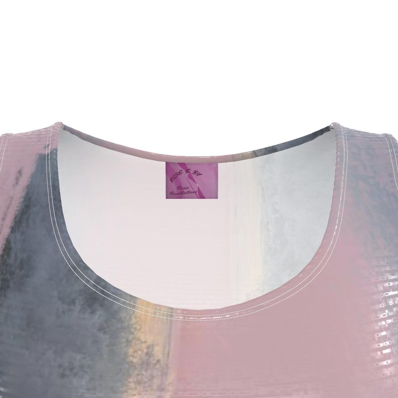 Ocean Pink Skater Dress