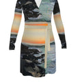 Good Night Glimmer Wrap Dress
