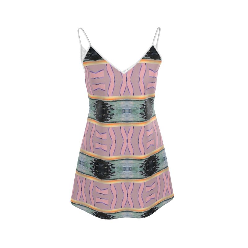 Romantic Atlantic Mini Slip Dress