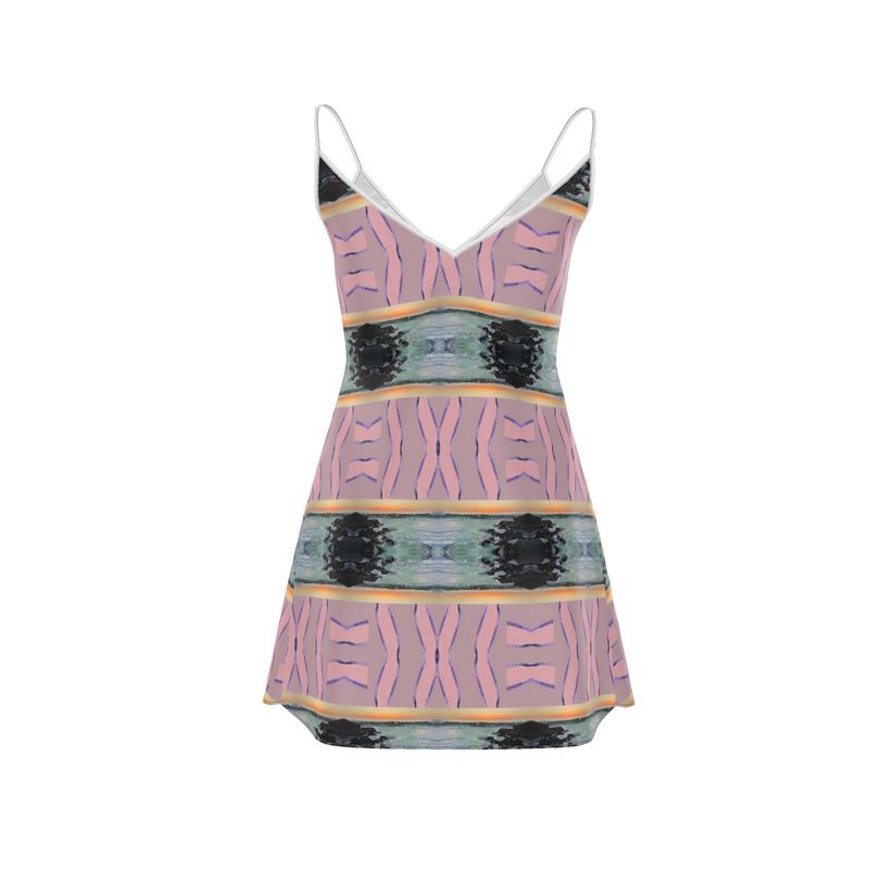 Romantic Atlantic Mini Slip Dress