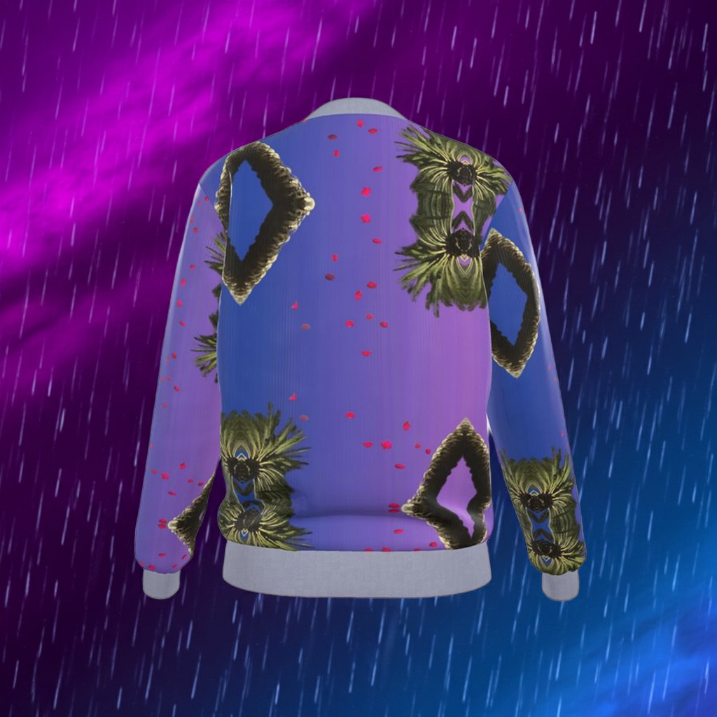 California Valentine Reversible Silk Bomber Jacket