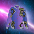 California Valentine Reversible Silk Bomber Jacket