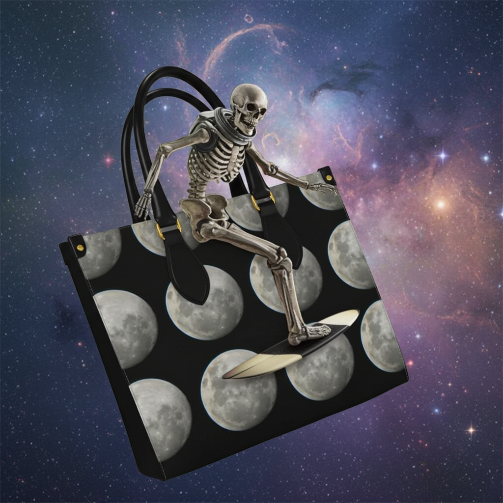 Full Moon Leather Shopper Bag