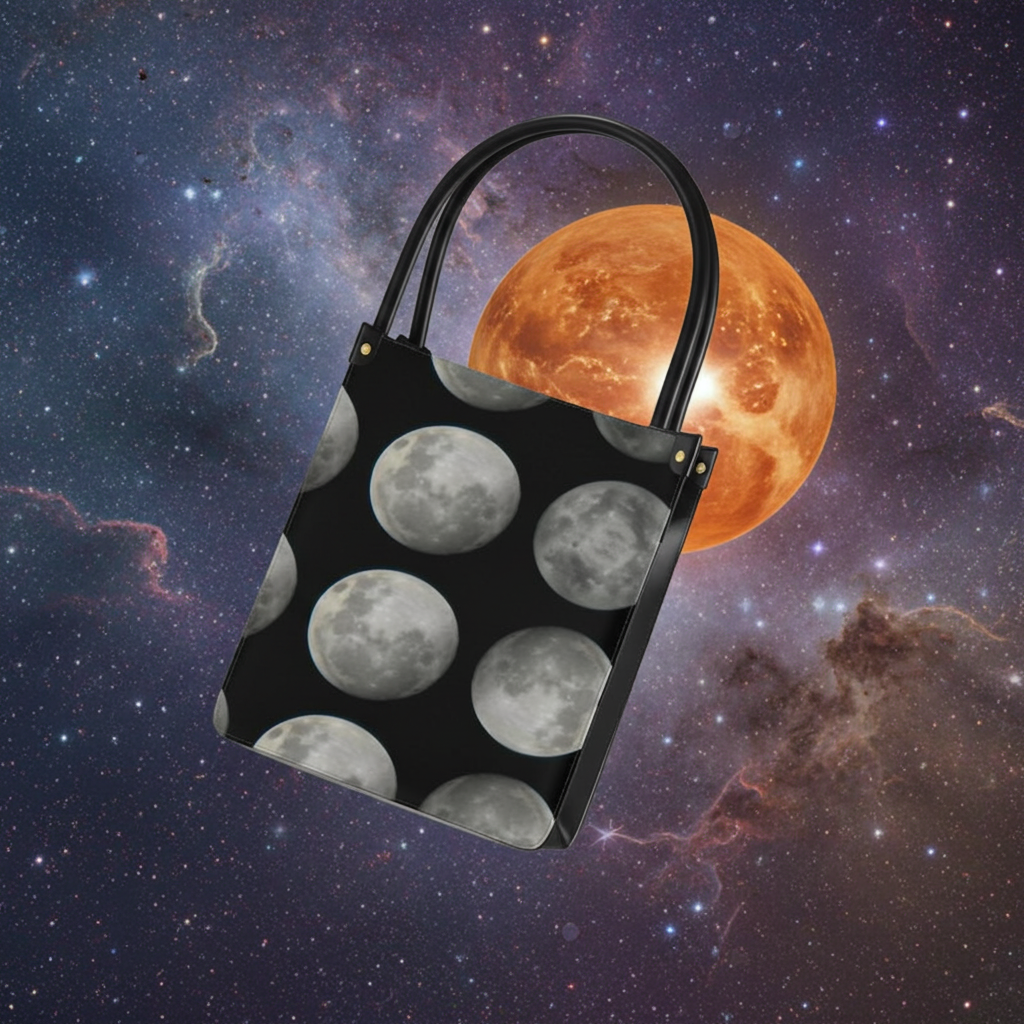 Full Moon Leather Shopper Bag